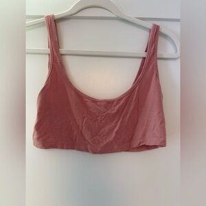 Large Shein Pink Crop Top